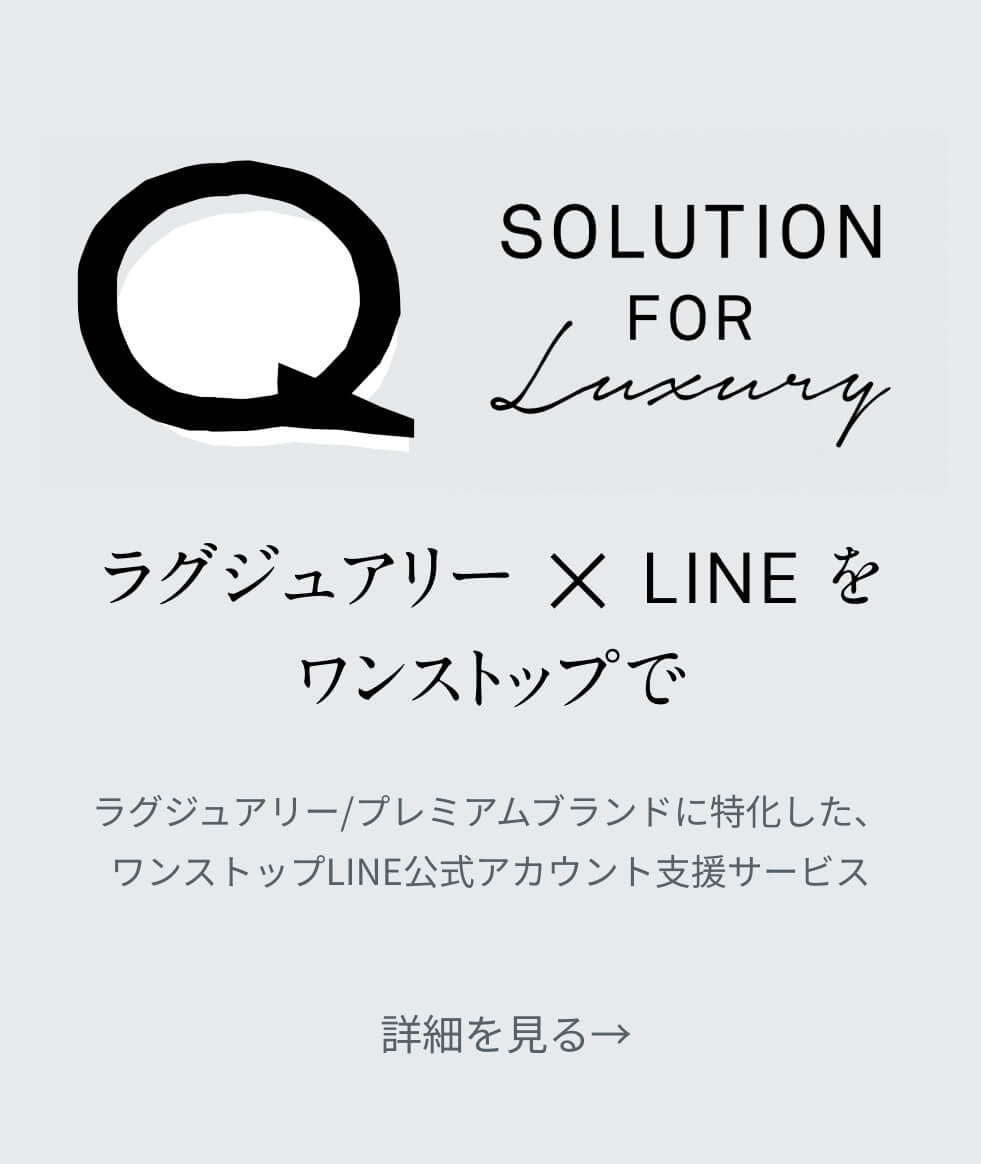 SOLUTION FOR LUXURYの詳細を見る